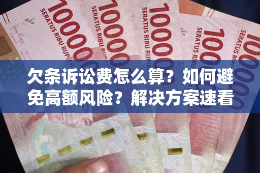 北京欠条诉讼费怎么算？如何避免高额风险？解决方案速看！
