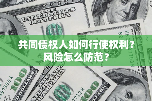 北京共同债权人如何行使权利？风险怎么防范？