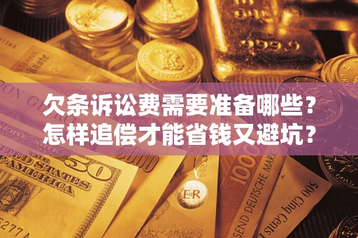 北京欠条诉讼费需要准备哪些？怎样追偿才能省钱又避坑？