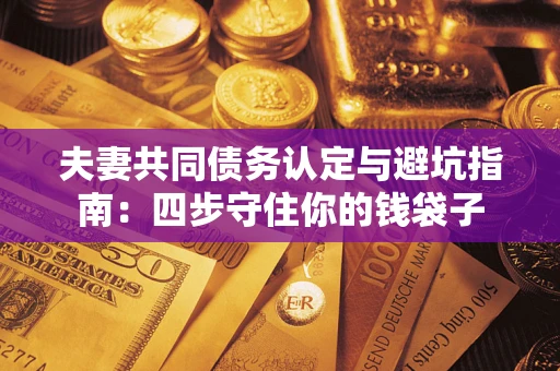 北京夫妻共同债务认定与避坑指南：四步守住你的钱袋子