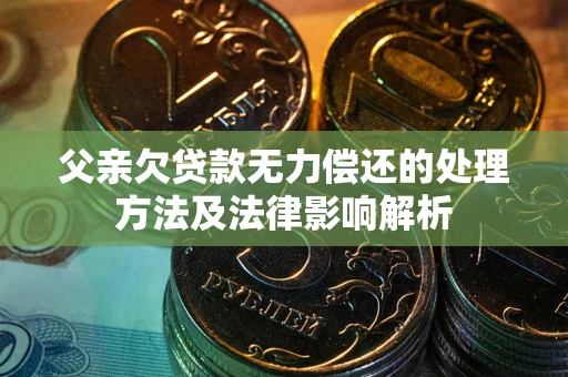 北京父亲欠贷款无力偿还的处理方法及法律影响解析